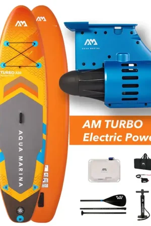 Offerta Lampo Aqua Marina Turbo GO 320 10'6" + Motore PFS - SUP Elettrico
