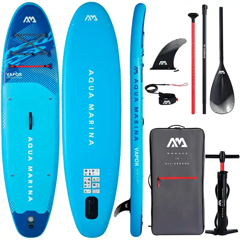 Aqua Marina Vapor 10'4" - SUP Gonfiabile All-Around Novità