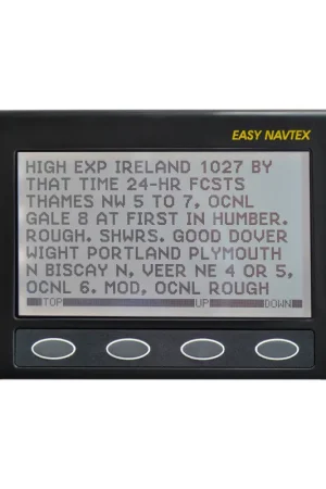 Ultime Pezzi NASA Marine Easy Navtex Decodificatore meteo con antenna ad asta