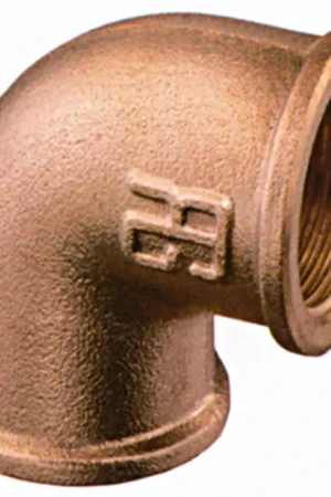 Ultimissimo Modello Guidi Rubinetteria Curva F-F In Bronzo Da2'1/2
