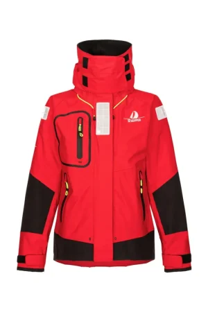 12skipper Magellan Offshore giacca da vela da donna rossa, taglia XXL Subito Disponibile