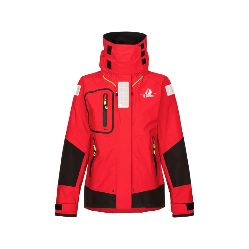 12skipper Magellan Offshore giacca da vela da donna rossa, taglia XXL Subito Disponibile