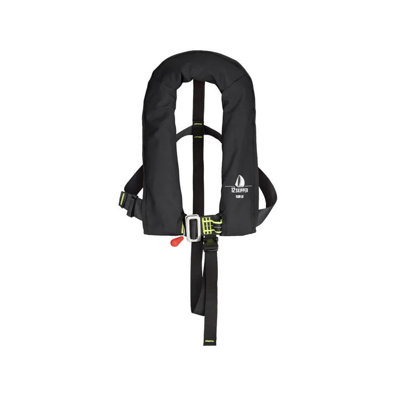 12skipper gilet automatico per bambini 150N ISO con imbragatura, nero Compra Online