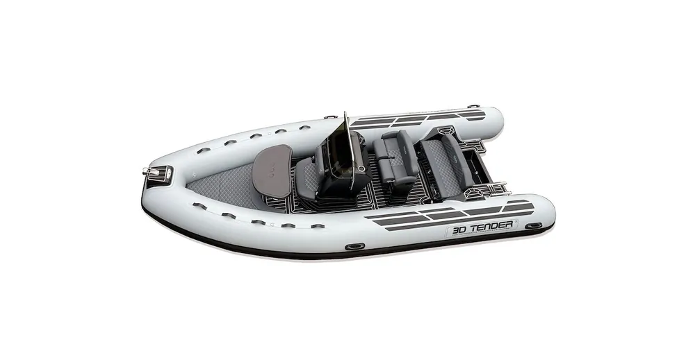 3D TENDER DREAM 6 PVC GREY GELCOAT BLACK Quantità Limitata