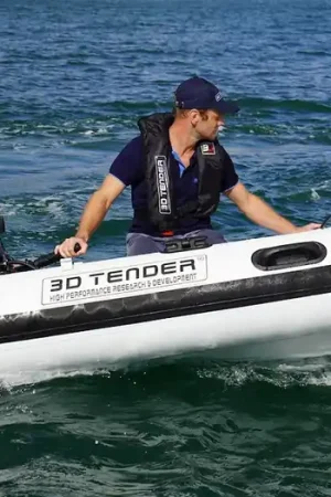 3D TENDER FEDERLIGHT 245 PVC WHITE Ultime Pezzi