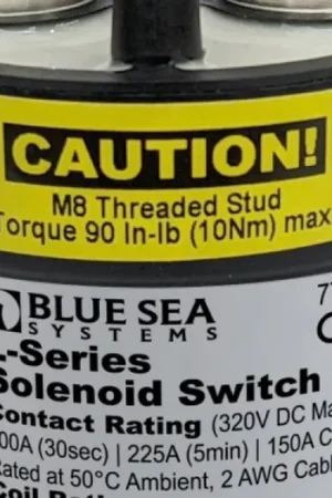 SOLENOIDE SERIE L - 12/24V - 150AMP MAX Bestseller