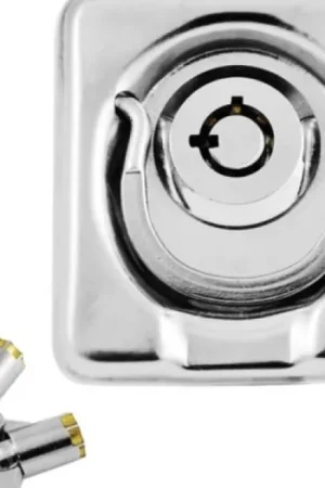 ALZAPAGLIOLO DA INCASSO INOX MM.52X49 Offerta Speciale