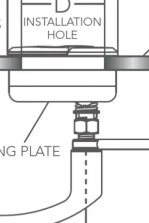 Consegna Rapida ALZAPAGLIOLO INOX 316 CON MANIGLIA Ø 65 MM