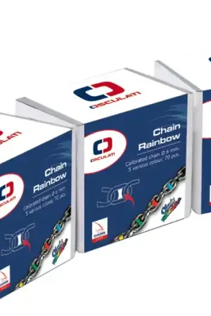 Kit Colori Assortiti Segna Catena Chain Rainbow 70 pezzi 6 mm Occasione Imperdibile
