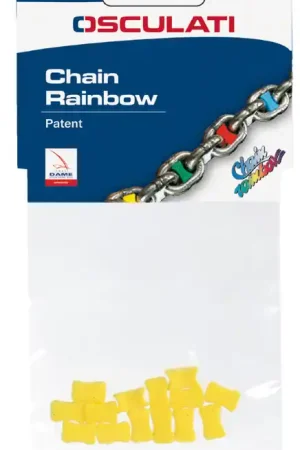 Segna Catena Chain Rainbow Rosso 6 mm Prezzo Scontato