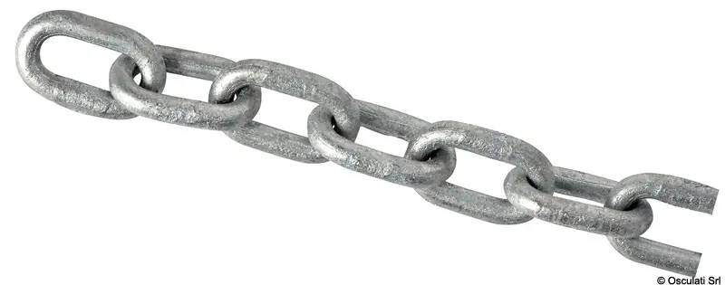 Soddisfatti O Rimborsati Catena Maglia Genovese in Acciaio Zincato 6 mm x 50 m