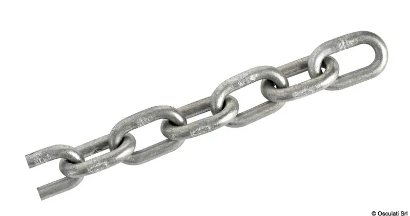 Offerta Limitata Hot-galvanized calibrated chain 70 10 mm DIN766 x 75 m