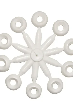 Promozione Esclusiva Sottoviti nylon bianco Ø mm.4,5